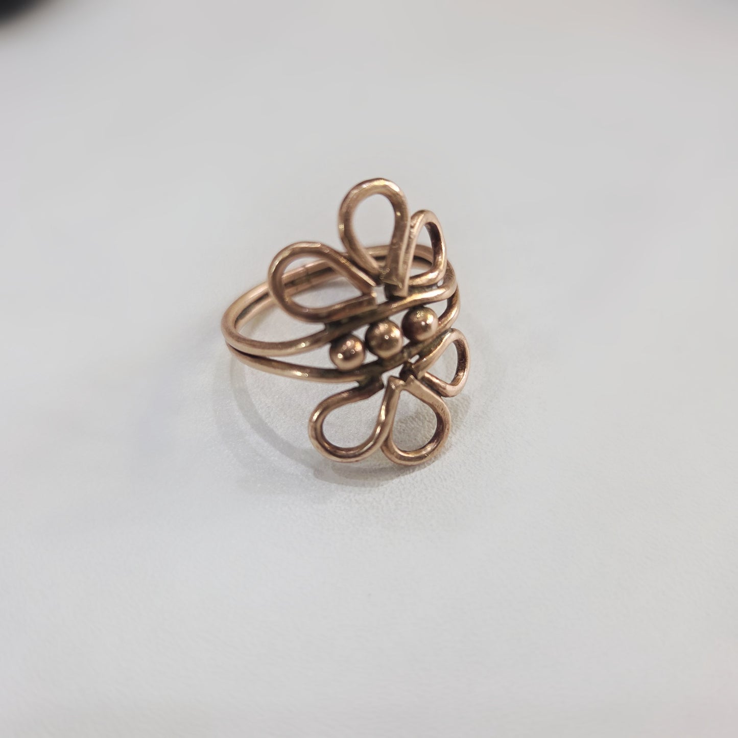 Wildflower Bloom Ring – Handmade Flower Statement Ring