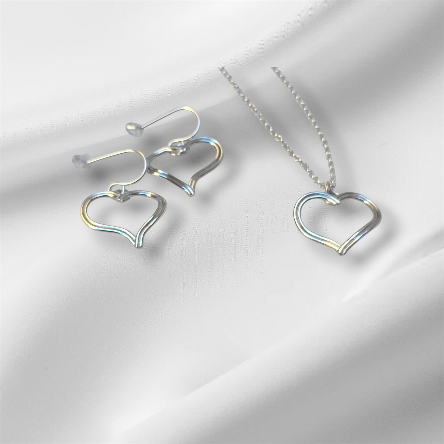 Devotion Heart Earrings