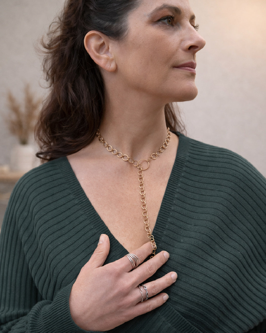Erato Lariat Necklace