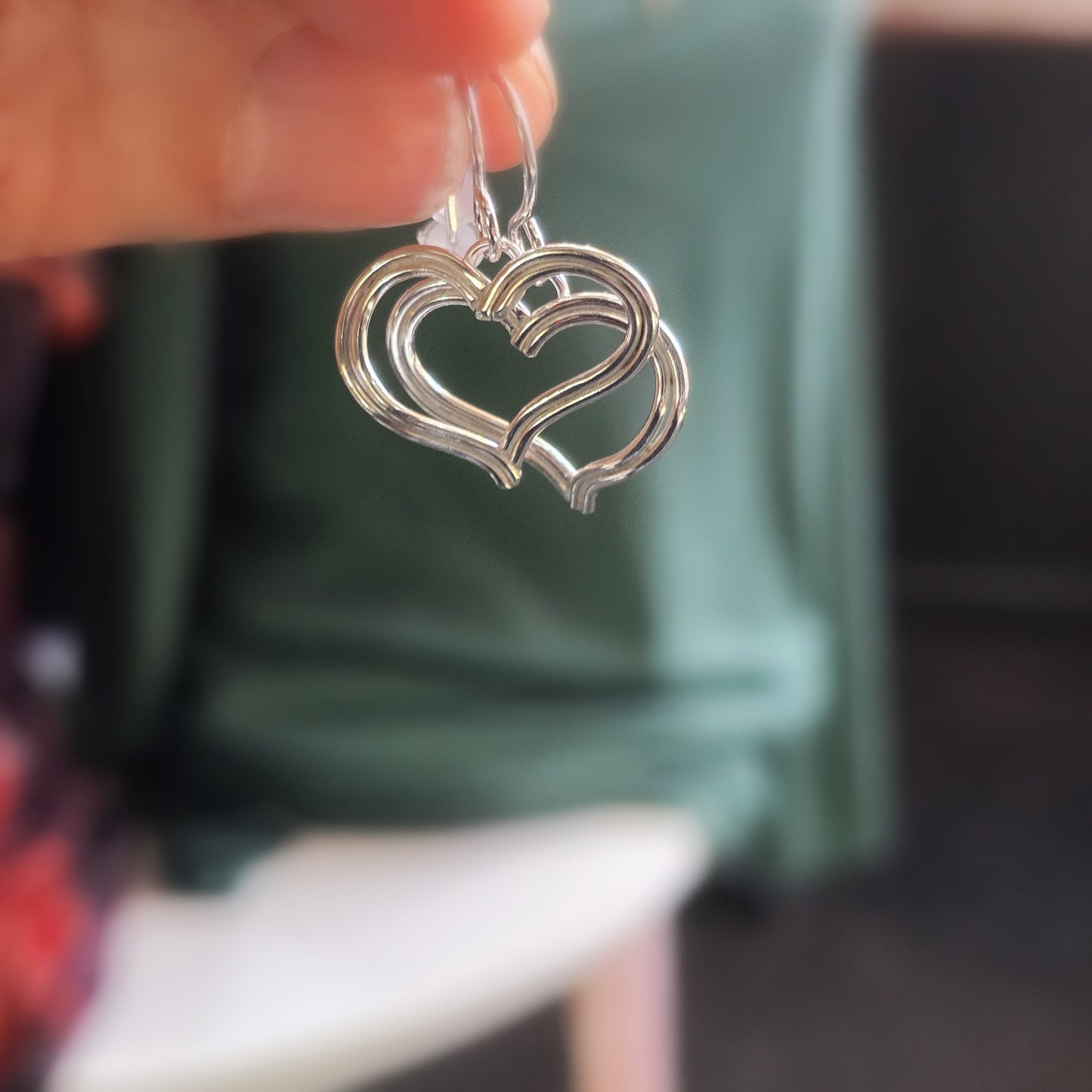 Devotion Heart Earrings