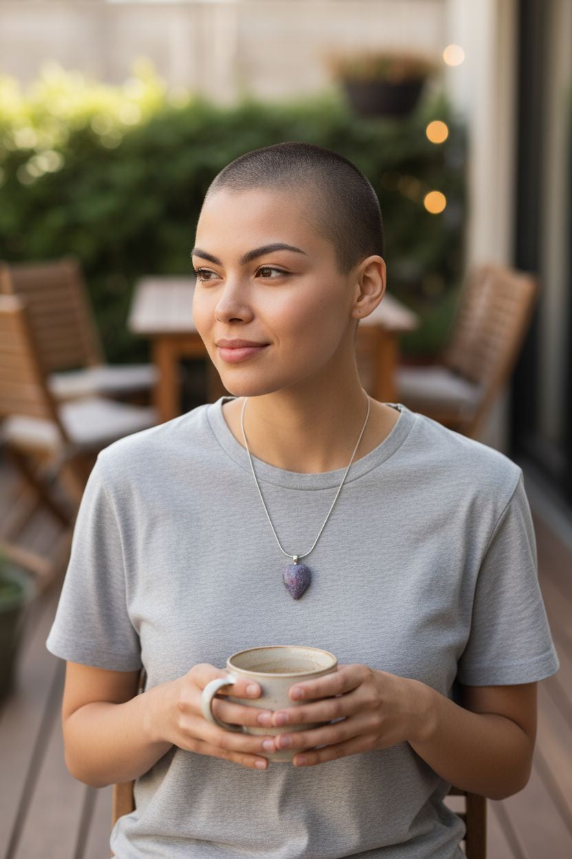 Lepidolite with Rubellite Necklace