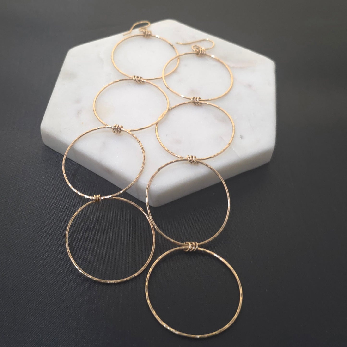 Linear Luxe Shoulder Dusters