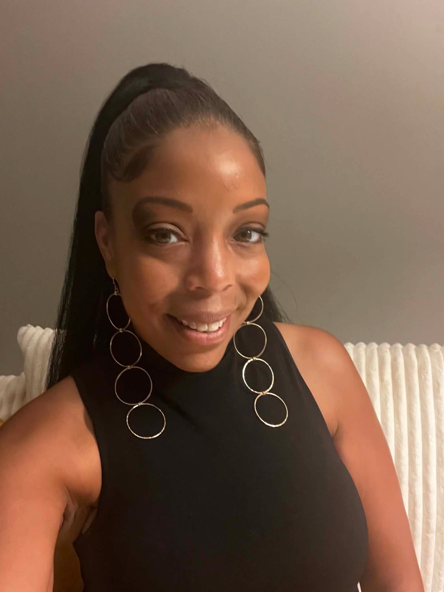 Linear Luxe Shoulder Dusters